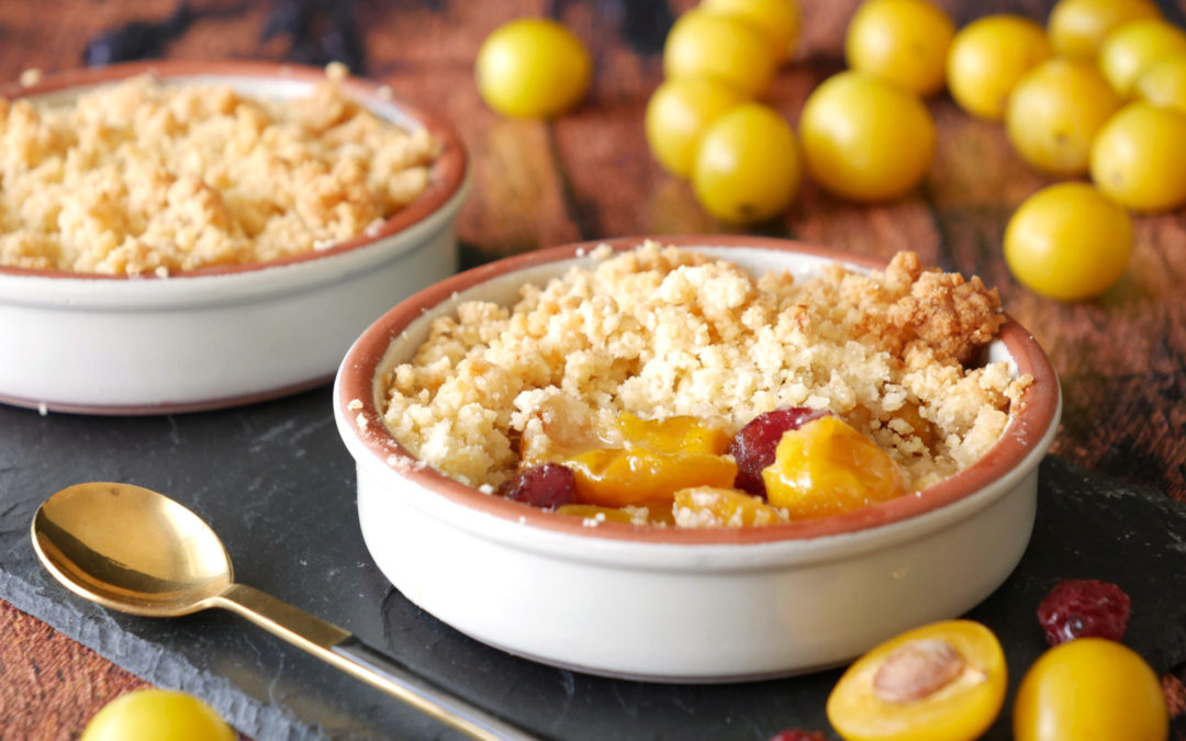Crumble aux Mirabelles