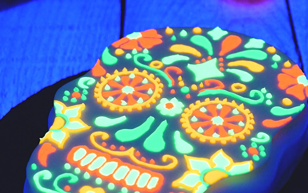 Calavera Phosphorescente Pastryfreak