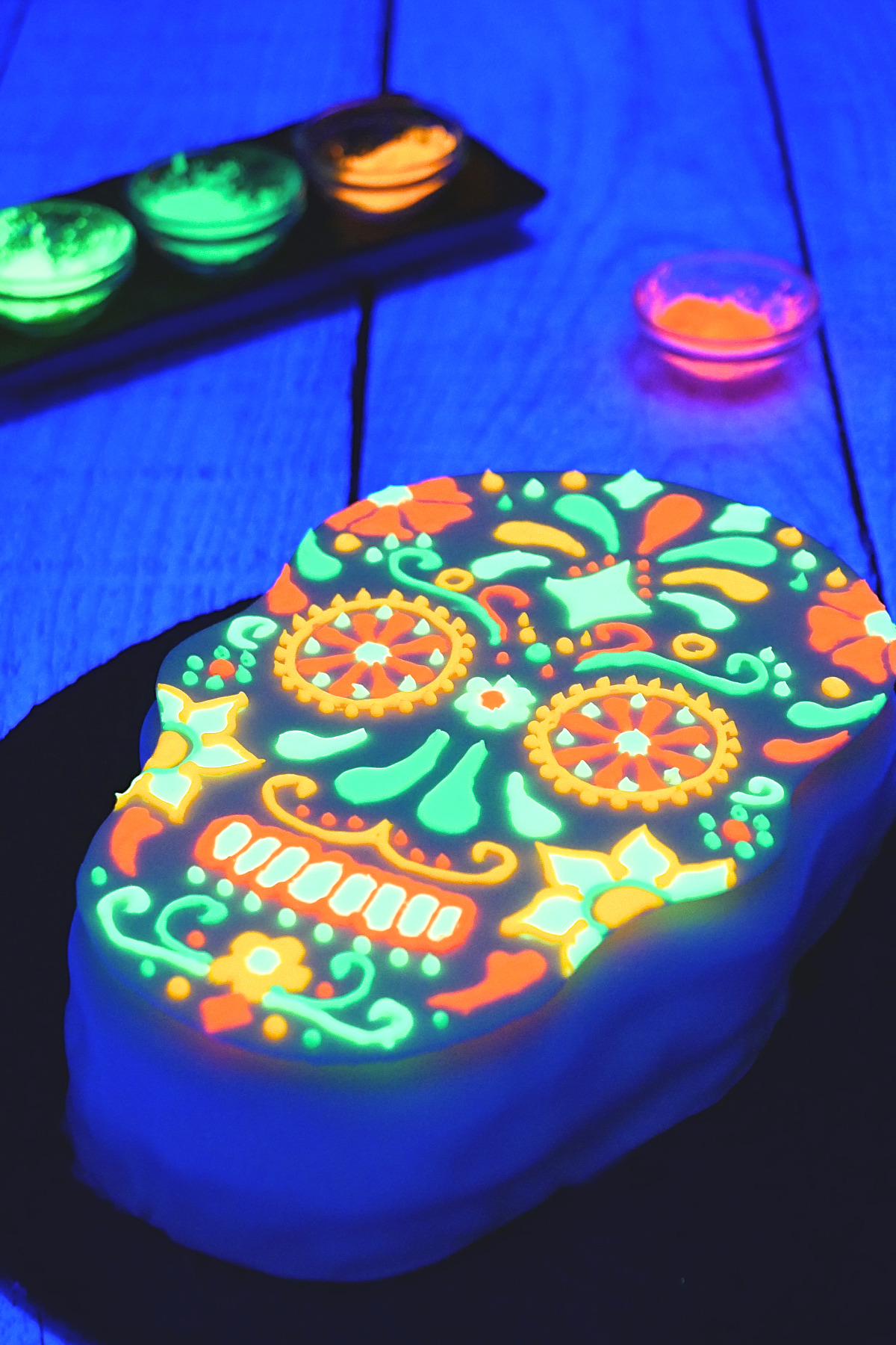 Calavera Phosphorescente Pastryfreak