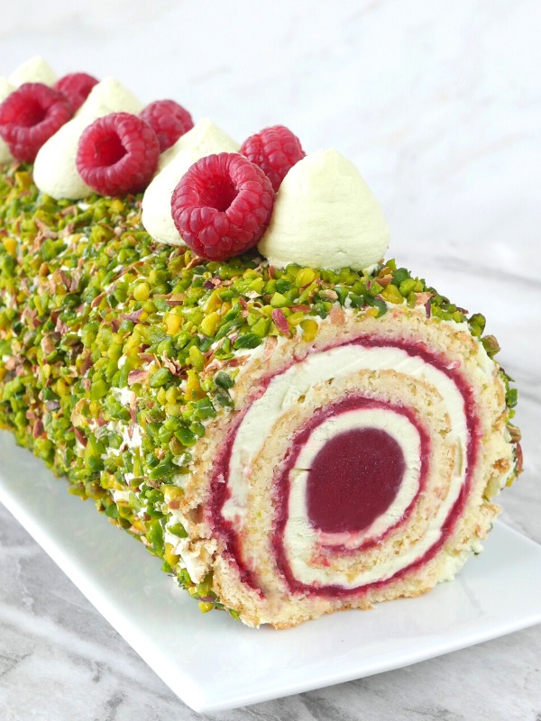 Roulé Pistache Framboise