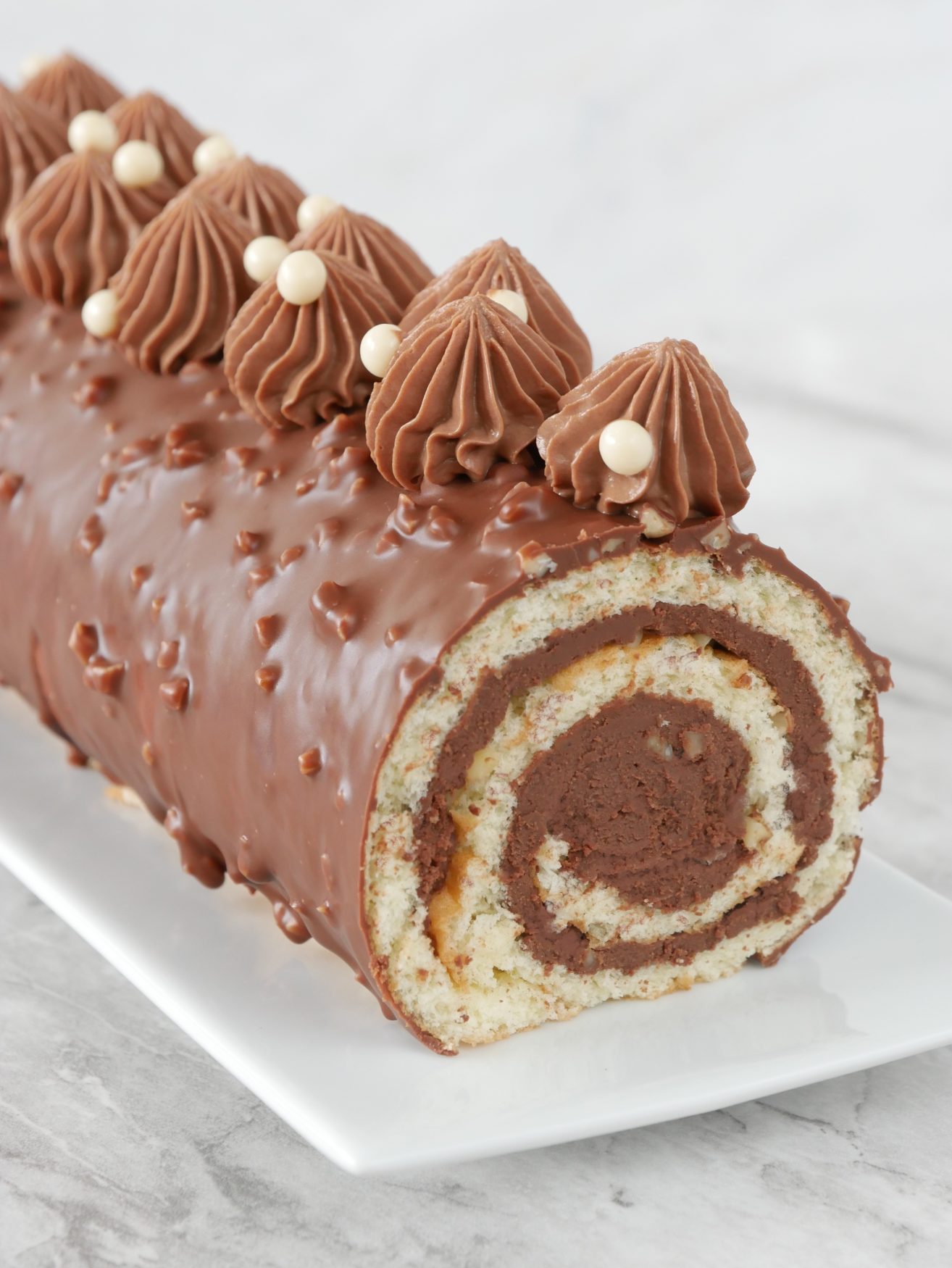 Buche Roulée Chocolat 2